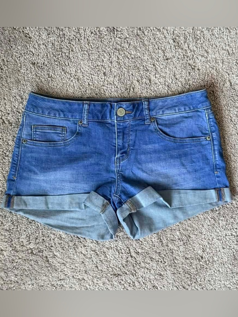 Cuffed Junior’s Jean Shorts